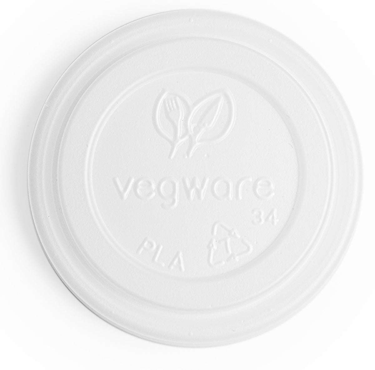 Vegware - PLA Hot Cup Lid & Cup Extras