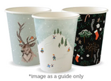 Compostable Double Wall Christmas Charity Coffee Cups (MAINLAND UK ONLY)